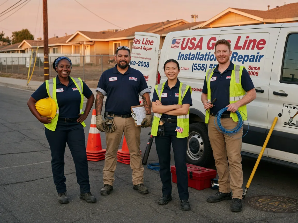 Gas Line Installation company in Paris, OH